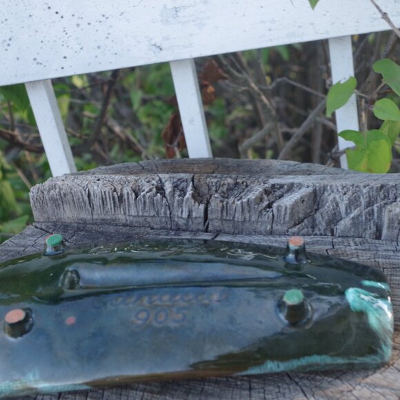 Vintage Pottery Art Ashtray - Picture 7 of 8